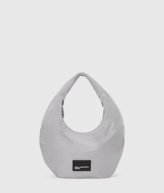 Sac à bandoulière en nylon métallisé Sac à bandoulière en nylon métallisé