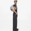 Sac à bandoulière en nylon métallisé Sac à bandoulière en nylon métallisé