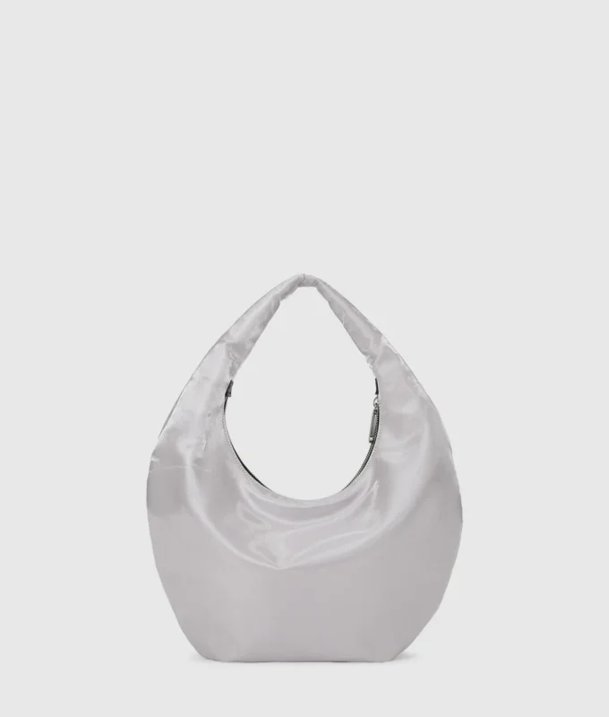 Sac à bandoulière en nylon métallisé Sac à bandoulière en nylon métallisé