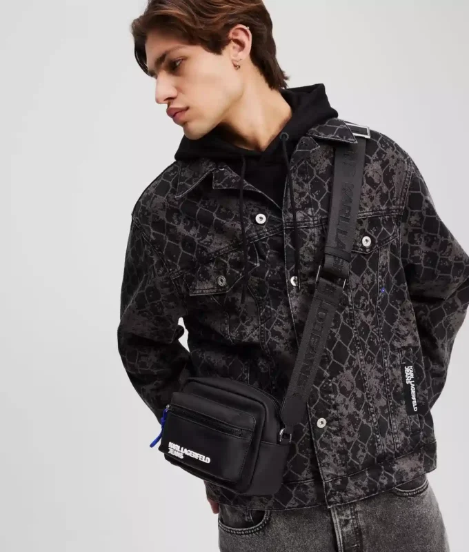 SAC À BANDOULIÈRE ENDUIT