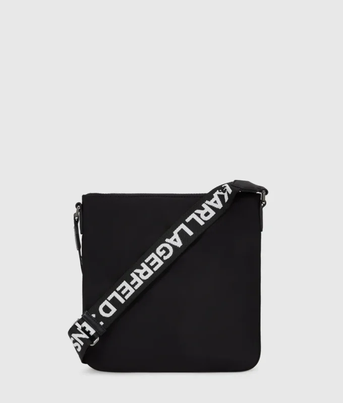 Sac à bandoulière fin avec logo