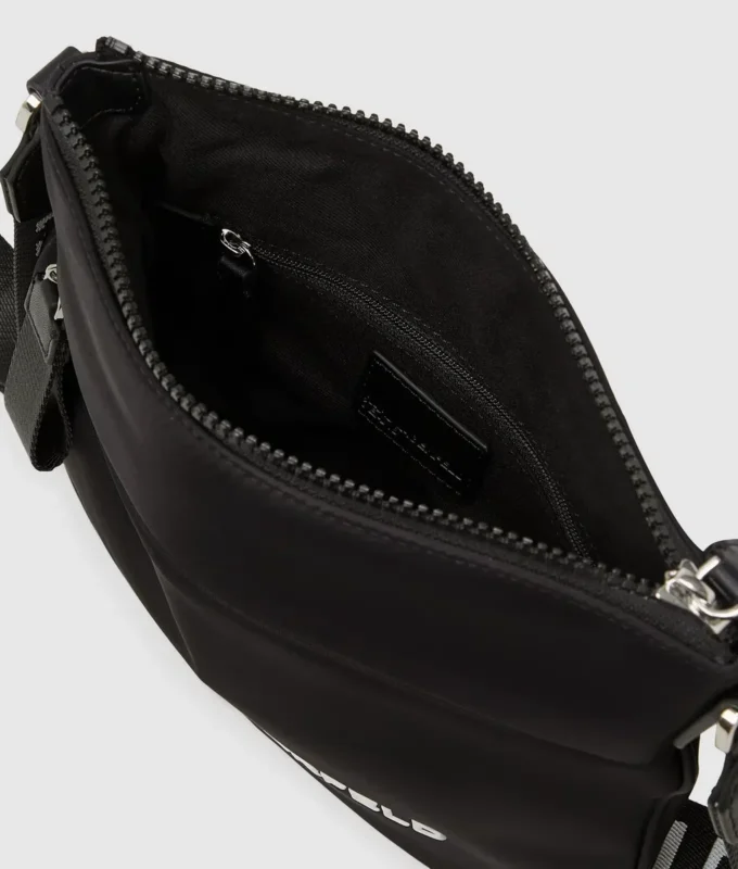 Sac à bandoulière fin avec logo