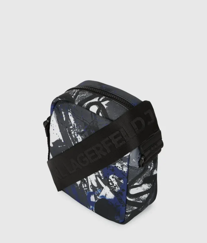 Sac à bandoulière imprimé graffiti Sac à bandoulière imprimé graffiti