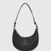 Sac à bandoulière K/Circle clouté en forme de lune Sac à bandoulière K/Circle clouté en forme de lune