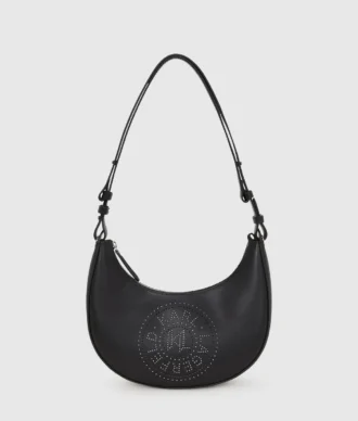 Sac à bandoulière K/Circle clouté en forme de lune Sac à bandoulière K/Circle clouté en forme de lune