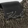 Sac à bandoulière K/Signature avec perles en forme de lune Sac à bandoulière K/Signature avec perles en forme de lune