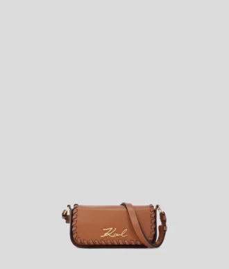 SAC À BANDOULIÈRE K/SIGNATURE WHIPSTITCH