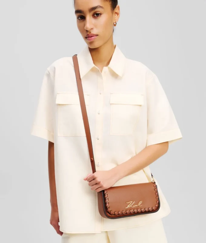 SAC À BANDOULIÈRE K/SIGNATURE WHIPSTITCH SAC À BANDOULIÈRE K/SIGNATURE WHIPSTITCH