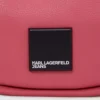SAC À BANDOULIÈRE MOITIÉ-LUNE SOUPLE KLJ BOX LOGO