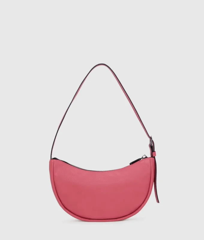 SAC À BANDOULIÈRE MOITIÉ-LUNE SOUPLE KLJ BOX LOGO