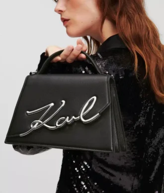 SAC À BANDOULIÈRE MOYEN K/SIGNATURE SAC À BANDOULIÈRE MOYEN K/SIGNATURE