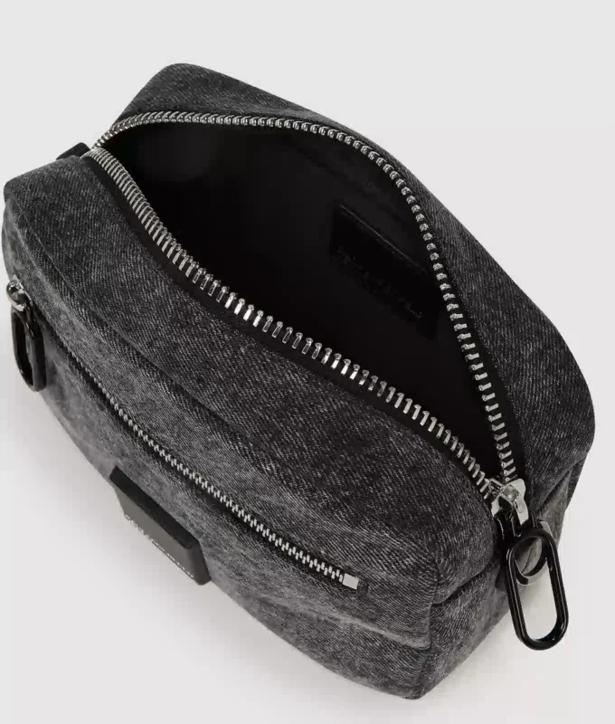 Sac à bandoulière pour appareil photo en denim