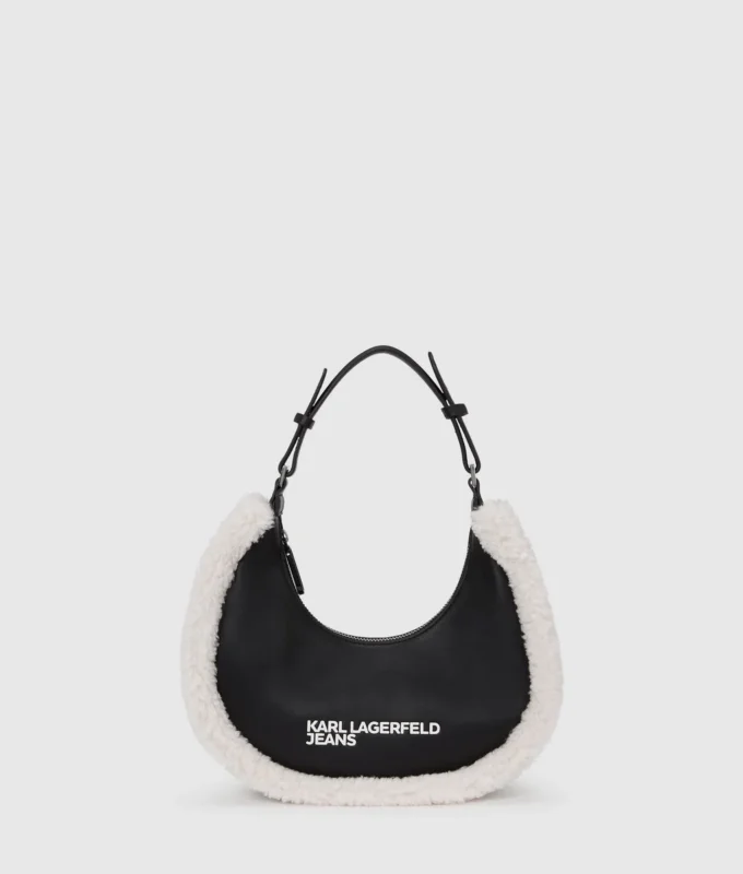 Sac à bandoulière Shearling Moon Sac à bandoulière Shearling Moon