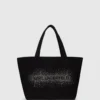 Sac cabas avec logo en strass Sac cabas avec logo en strass