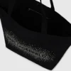 Sac cabas avec logo en strass Sac cabas avec logo en strass