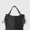 Sac cabas en denim bicolore Sac cabas en denim bicolore