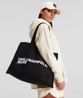 SAC CABAS EN TOILE AVEC LOGO