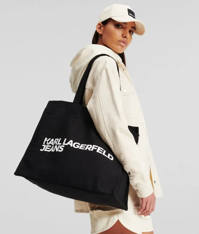 SAC CABAS EN TOILE AVEC LOGO