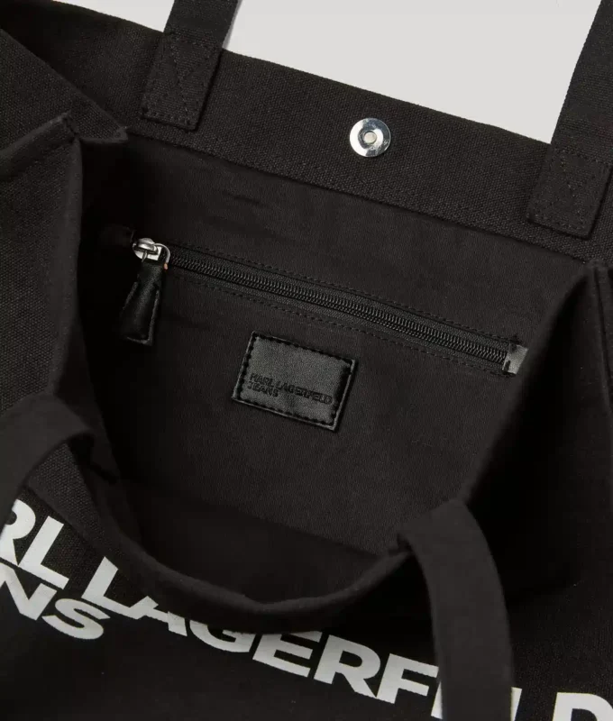 SAC CABAS EN TOILE AVEC LOGO