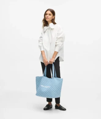 Sac cabas exclusif en denim Monogram