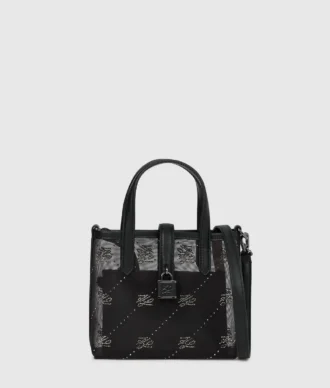 Sac cabas K/Autograph avec cadenas en strass
