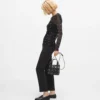 Sac cabas K/Autograph avec cadenas en strass