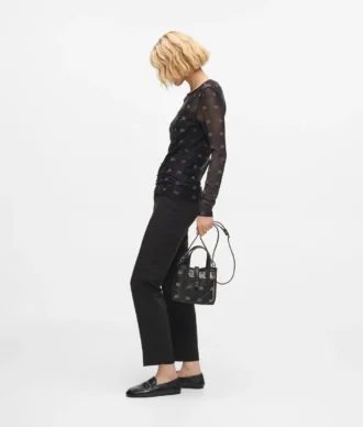 Sac cabas K/Autograph avec cadenas en strass