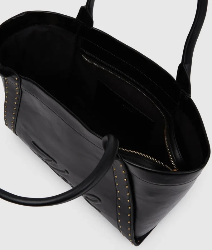 Sac cabas moyen clouté K/Ville