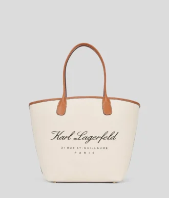 SAC CABAS MOYEN EN TOILE HOTEL KARL