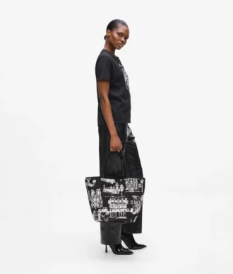 Sac cabas réversible Maison de Karl