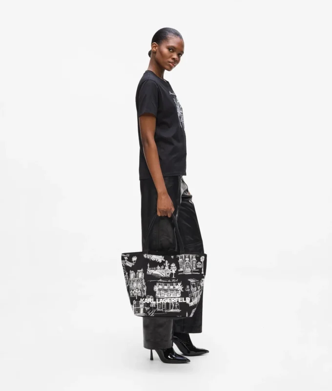 Sac cabas réversible Maison de Karl Sac cabas réversible Maison de Karl