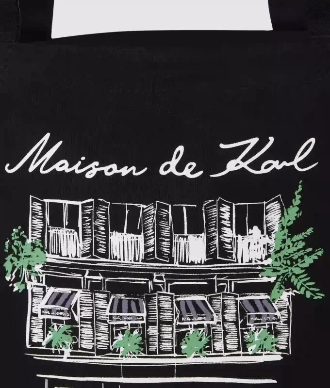 Sac cabas réversible Maison de Karl Sac cabas réversible Maison de Karl
