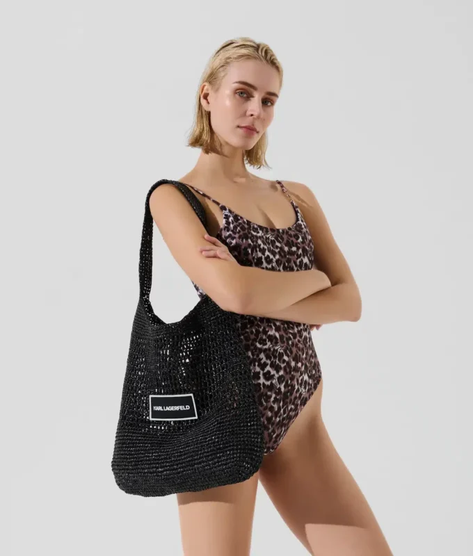 SAC DE PLAGE CROCHETÉ AVEC LOGO SAC DE PLAGE CROCHETÉ AVEC LOGO