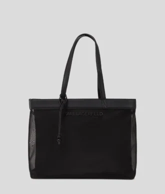 SAC DE PLAGE EN MAILLE AVEC LOGO