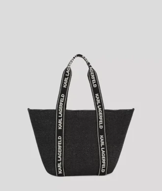Sac de plage tissé avec logo