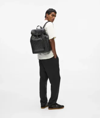 SAC À DOS EN CUIR K/LOOM