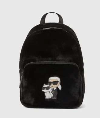 Sac à dos en fausse fourrure Ikon pour fille