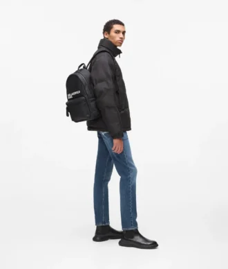 Sac à dos en nylon avec logo
