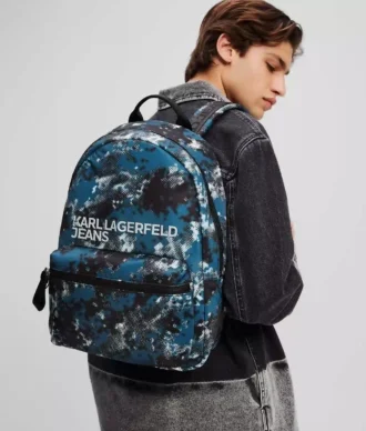 SAC À DOS EN NYLON IMPRIMÉ NUMÉRIQUE