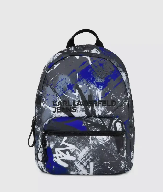 Sac à dos imprimé graffiti
