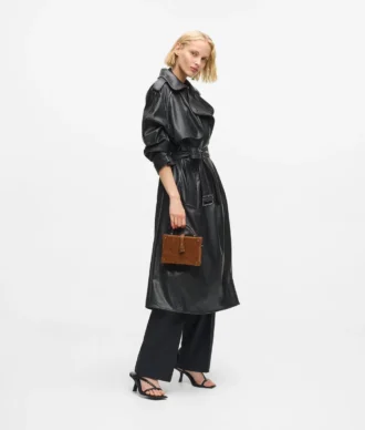 Sac fourre-tout en daim avec cadenas K/Autograph