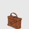 Sac fourre-tout en daim avec cadenas K/Autograph Sac fourre-tout en daim avec cadenas K/Autograph