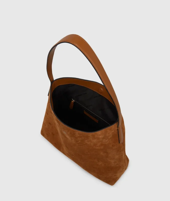 Sac hobo en daim K/Autograph avec cadenas Sac hobo en daim K/Autograph avec cadenas