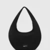 Sac hobo en nylon brillant Sac hobo en nylon brillant