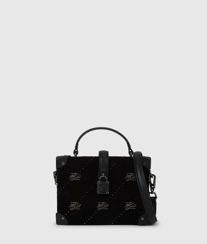 Sac à main K/Autograph avec cadenas et strass Sac à main K/Autograph avec cadenas et strass