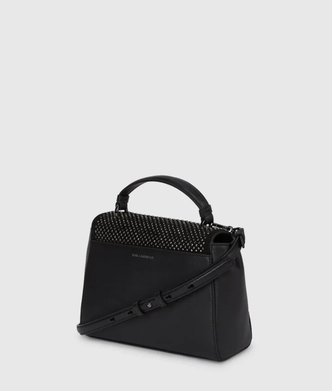 Sac à main à poignée supérieure K/Autograph en strass Sac à main à poignée supérieure K/Autograph en strass