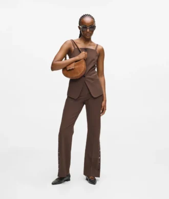 Sac Moon en daim K/Signature
