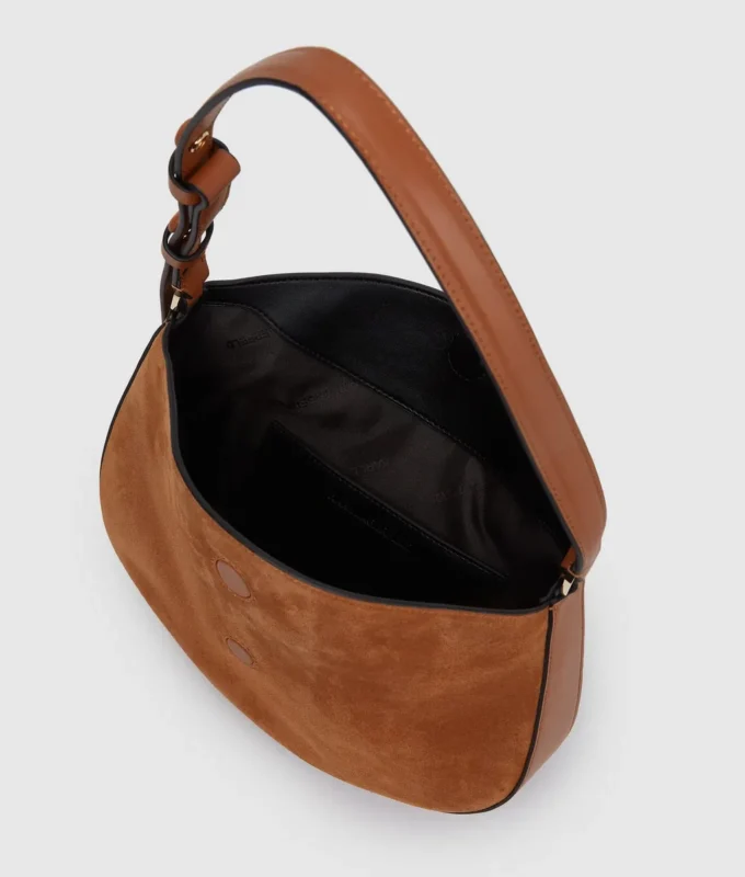 Sac Moon en daim K/Signature Sac Moon en daim K/Signature