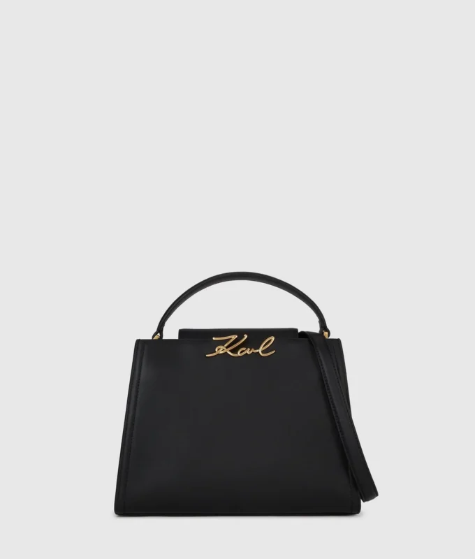 Sac à poignées K/Signature moyen Sac à poignées K/Signature moyen