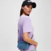 SAC POUR APPAREIL PHOTO EN DENIM AVEC LOGO MÉTALLIQUE